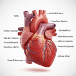 Estructura humana del corazón